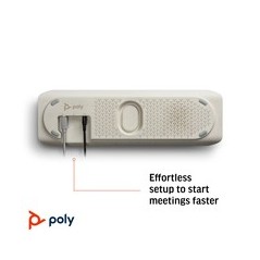 Poly Sync 60-M Smart Speakerphone - Wireless Connectivity, Superior Sound Quality & Effortless Collaboration